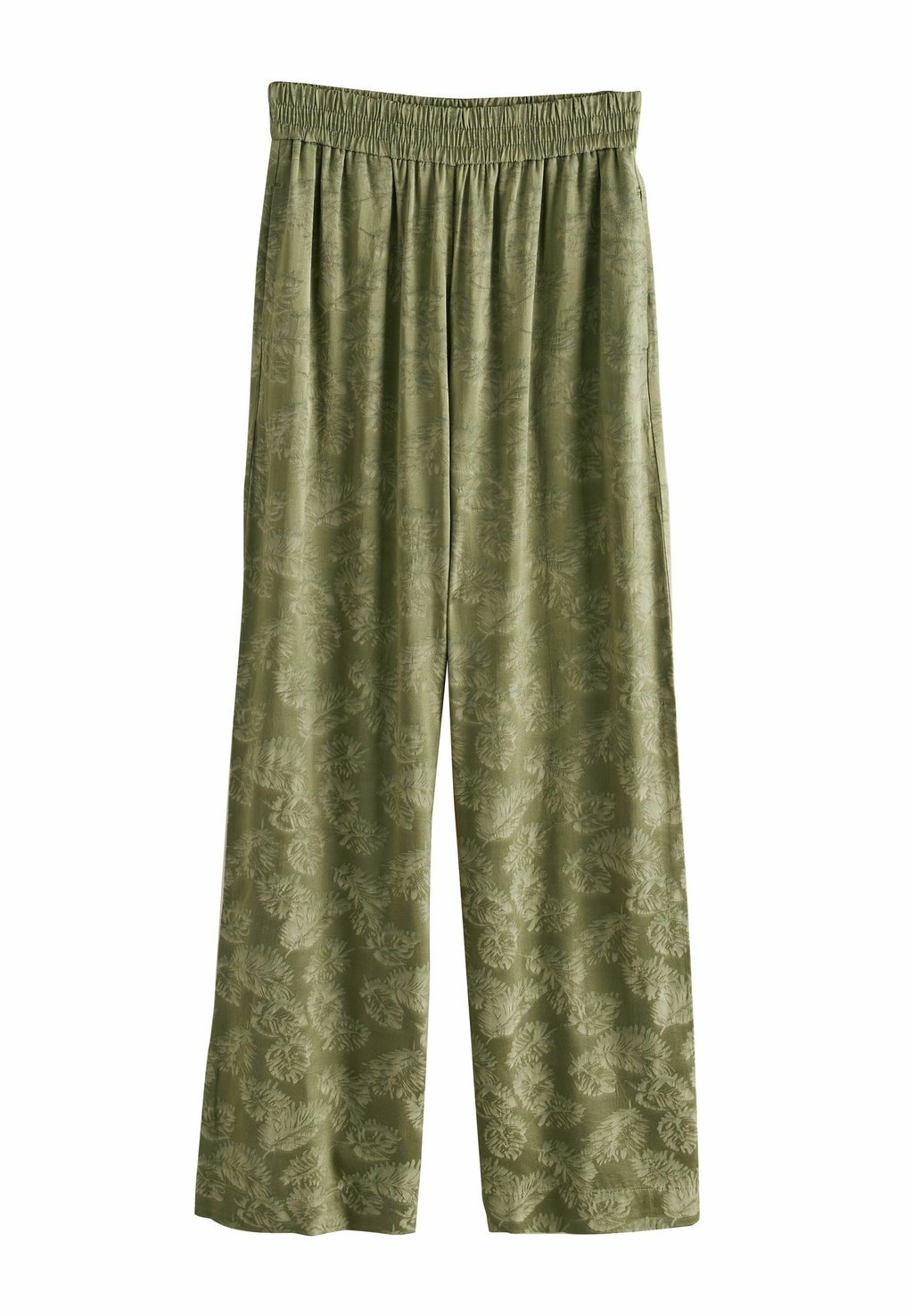 

Брюки JACQUARD WIDE LEG Next, зеленый