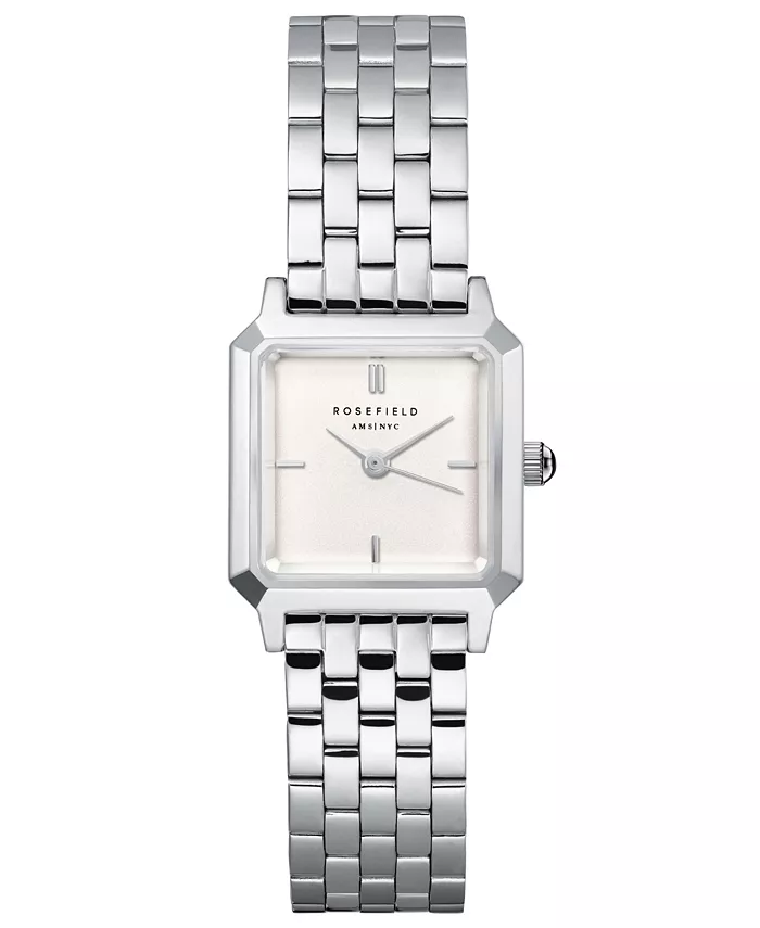 

Женские часы Boxelle на стальном браслете серебристого тона, 19.5 мм Rosefield, серебряный
