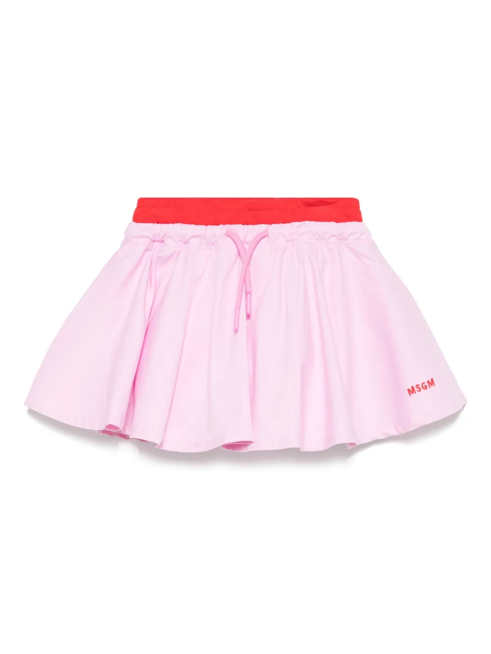 

Многослойная юбка мини MSGM Kids, розовый