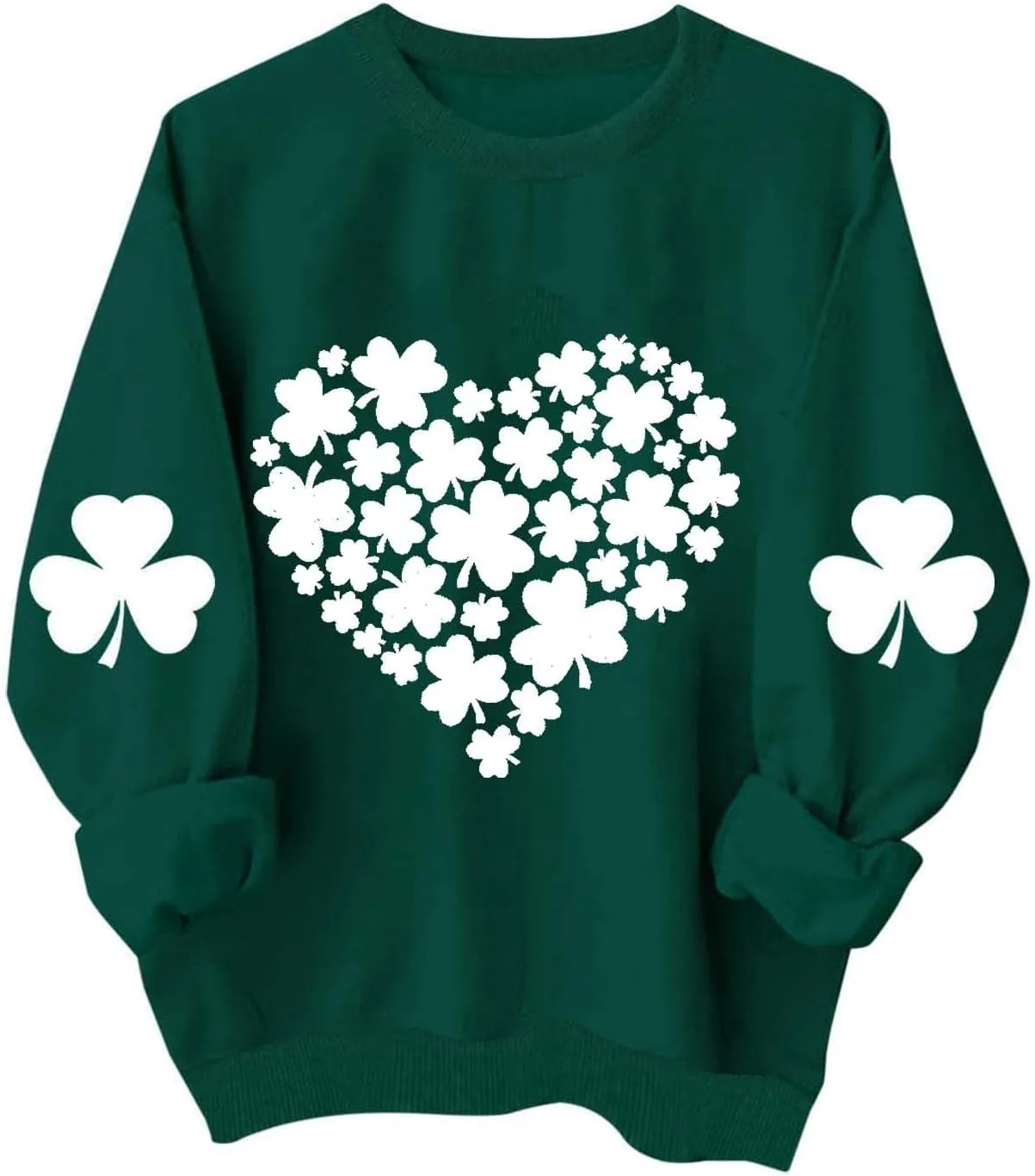

Свитшот Mzkdieey St Patricks Day с клевером
