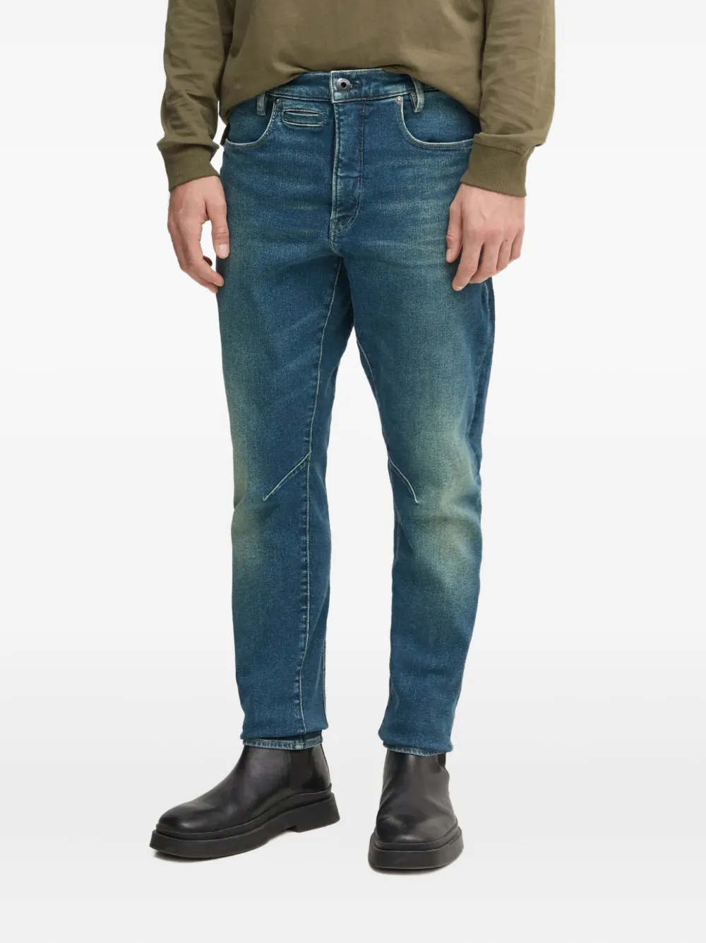 

Прямые джинсы с карманами G-Star RAW, синий
