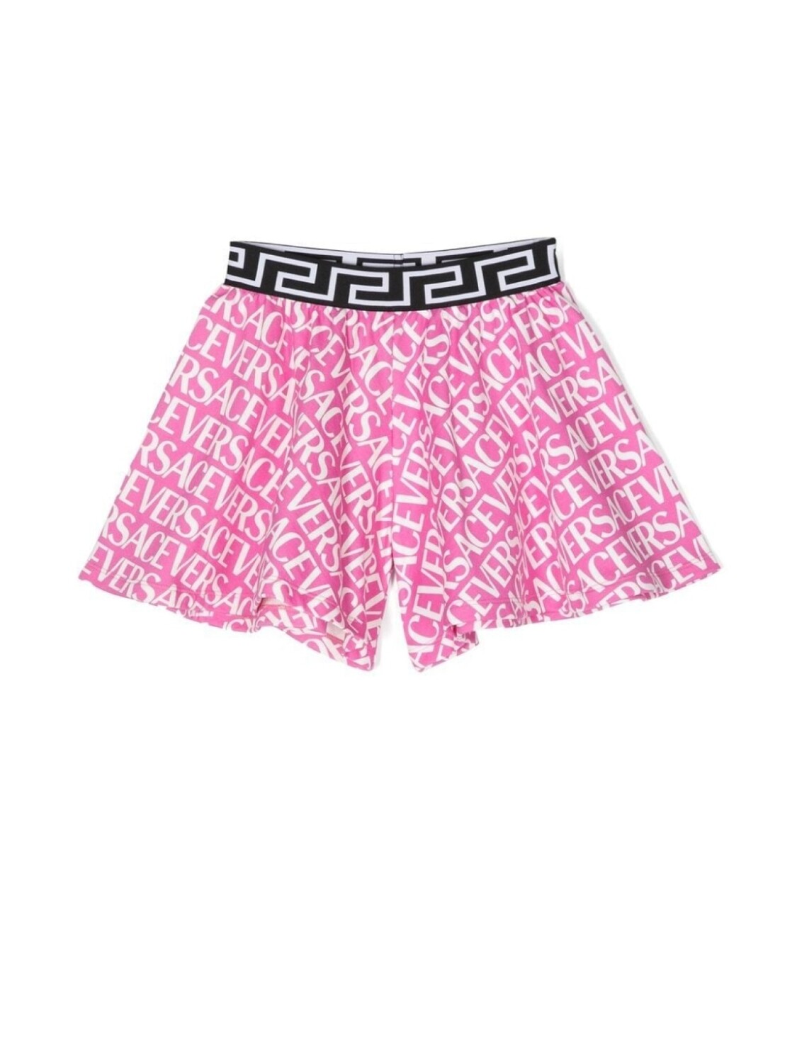 

Versace Kids шорты с логотипом, розовый