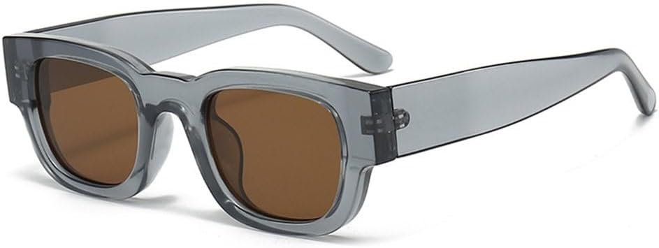 

Популярные модные солнцезащитные очки для женщин, ретро, ​​конфетные цвета, панк-очки для мужчин, защита от ультрафиолета UV400, трендовые солнцезащитные очки MTZJH, Grey