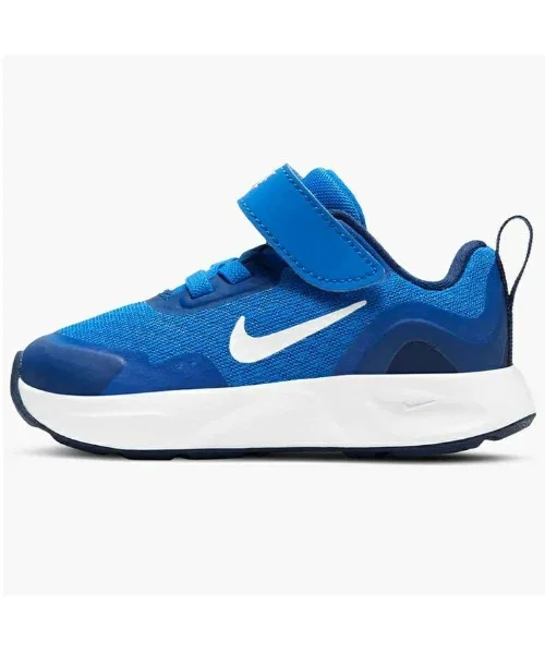 Детские кроссовки NIKE WearAllDay светло-голубые — фото 4