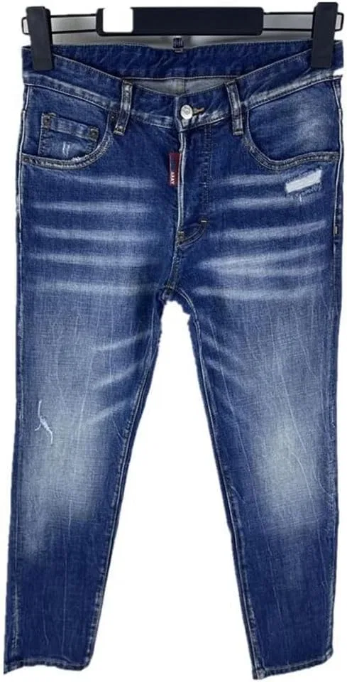 Джинсы Men's All Season Slim Fit Straight Leg Denim Jeans, 6055 — фото 3