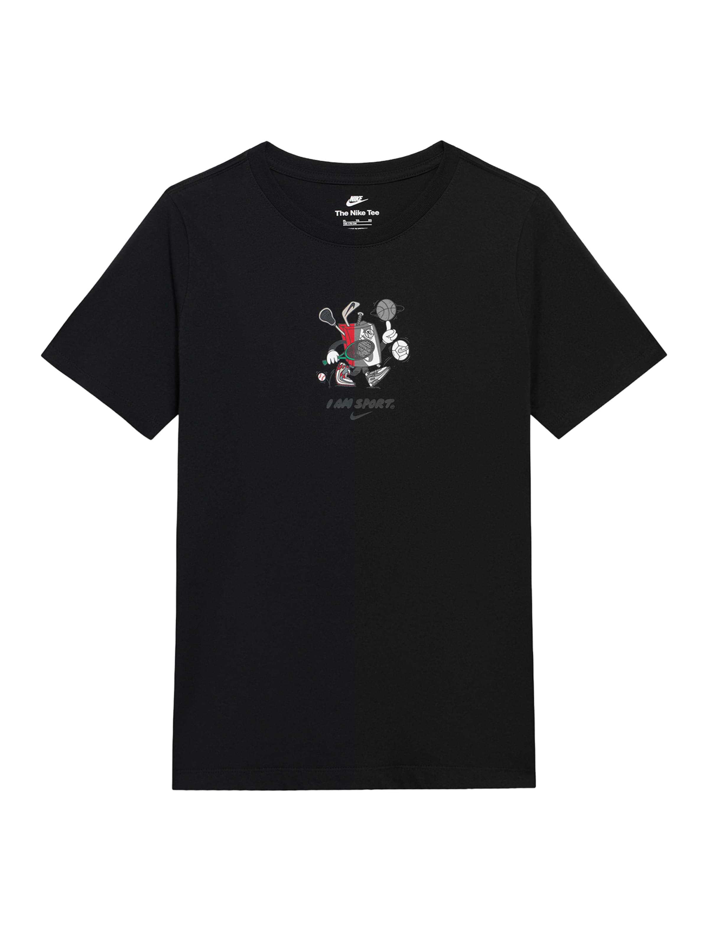 

Nike Sportswear Футболка в черном цвете