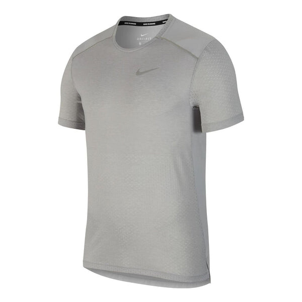 

Футболка Nike Dri-FIT Breathe Rise 365 HB GX Short Sleeve Shirt 'Grey', серый