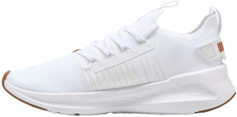 Мужские беговые кроссовки Puma Softride Symmetry Fuzion, белый/серый — фото 3
