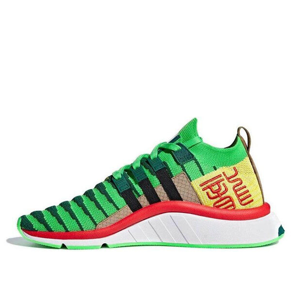 

Кроссовки dragon ball zx eqt support mid adv primeknit shenron Adidas, зеленый