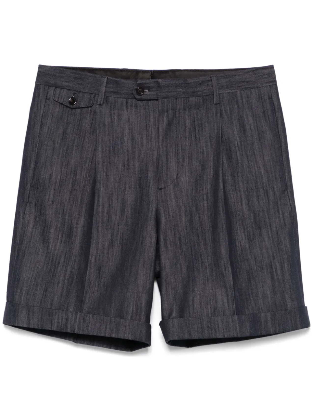 

Lardini шорты со складками, синий