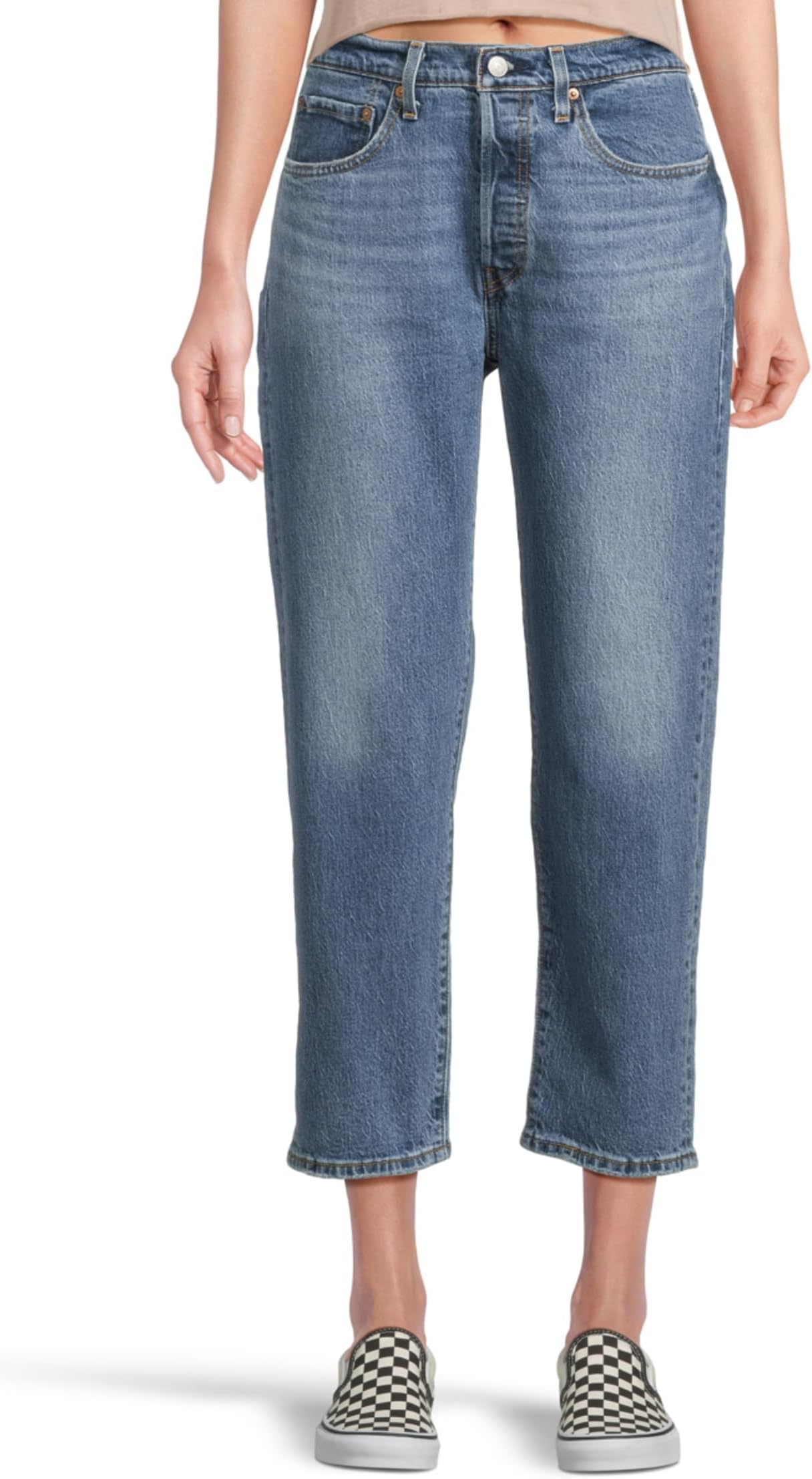

Джинсы Levi's Womens Mid Length Short Update, цвет What Are We