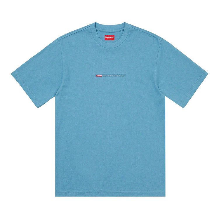 

Топ Supreme Property Label Short-Sleeve Top, Light Slate