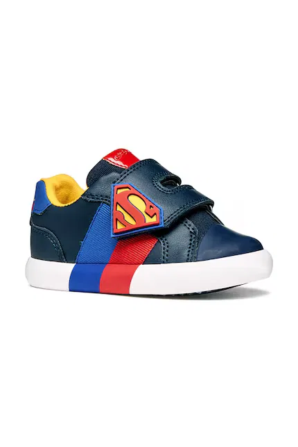 Кроссовки детские GISLI x Superman Geox, синий