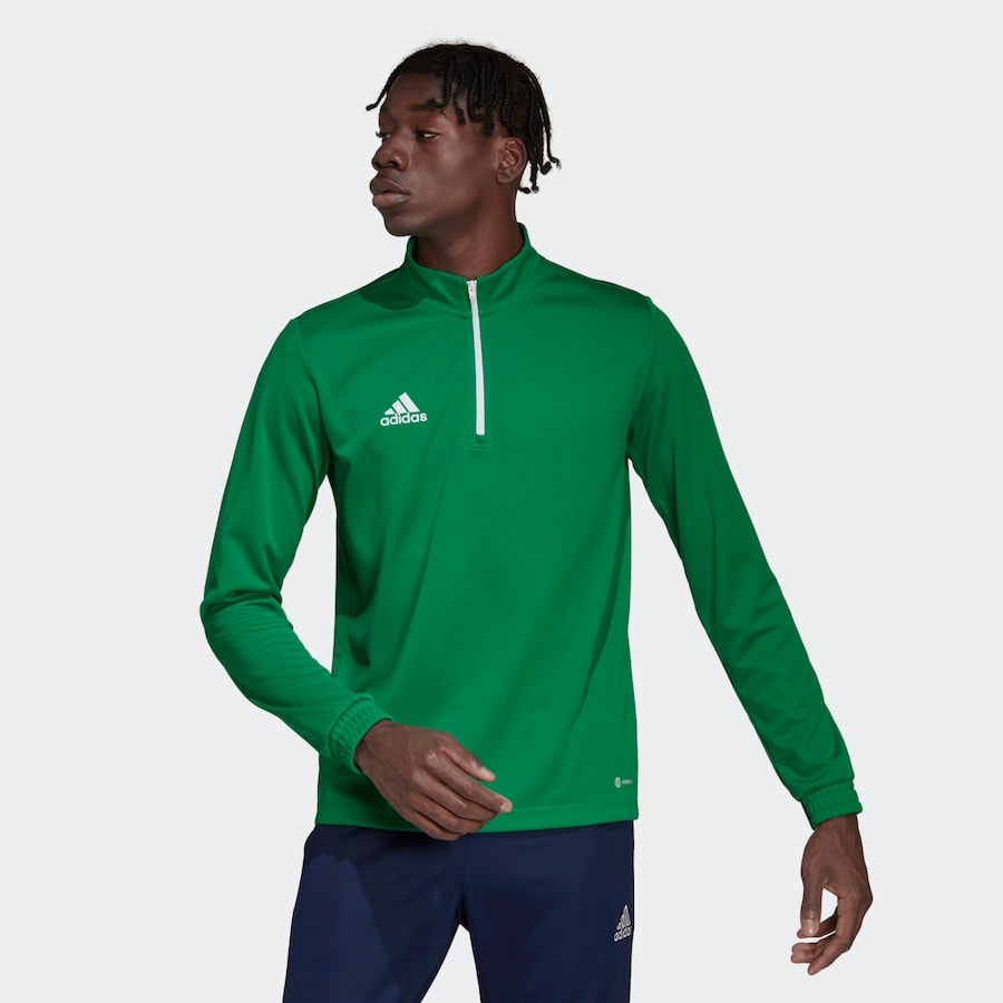 Спортивная толстовка ADIDAS PERFORMANCE Entrada 22, зеленый — фото 2
