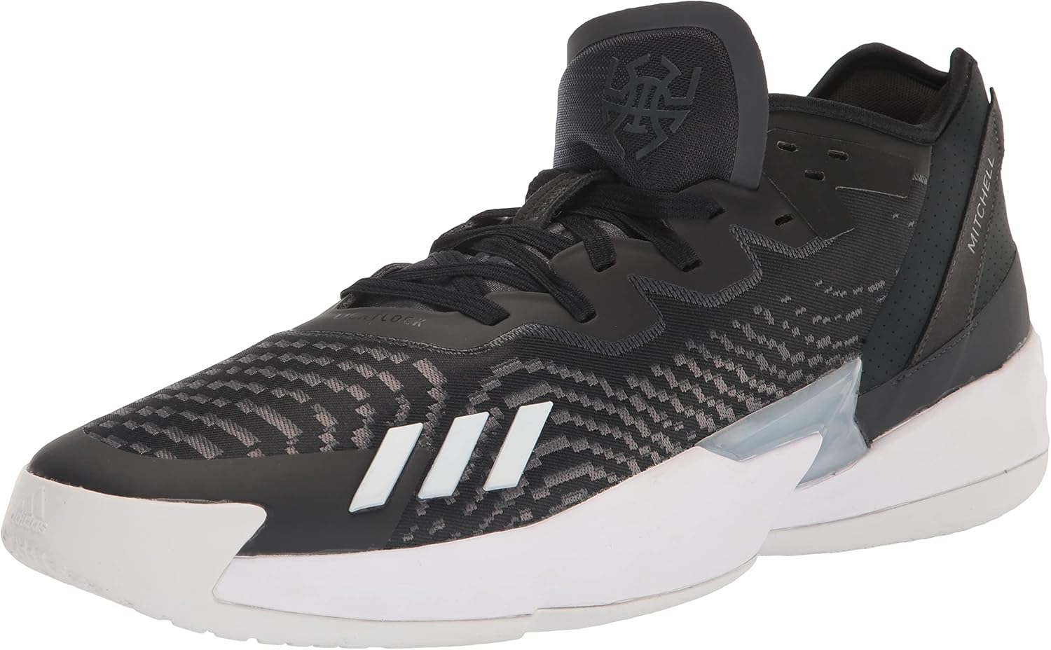 

Баскетбольные кроссовки Adidas Unisex-Adult Don Issue 4, белый/черный/угольный