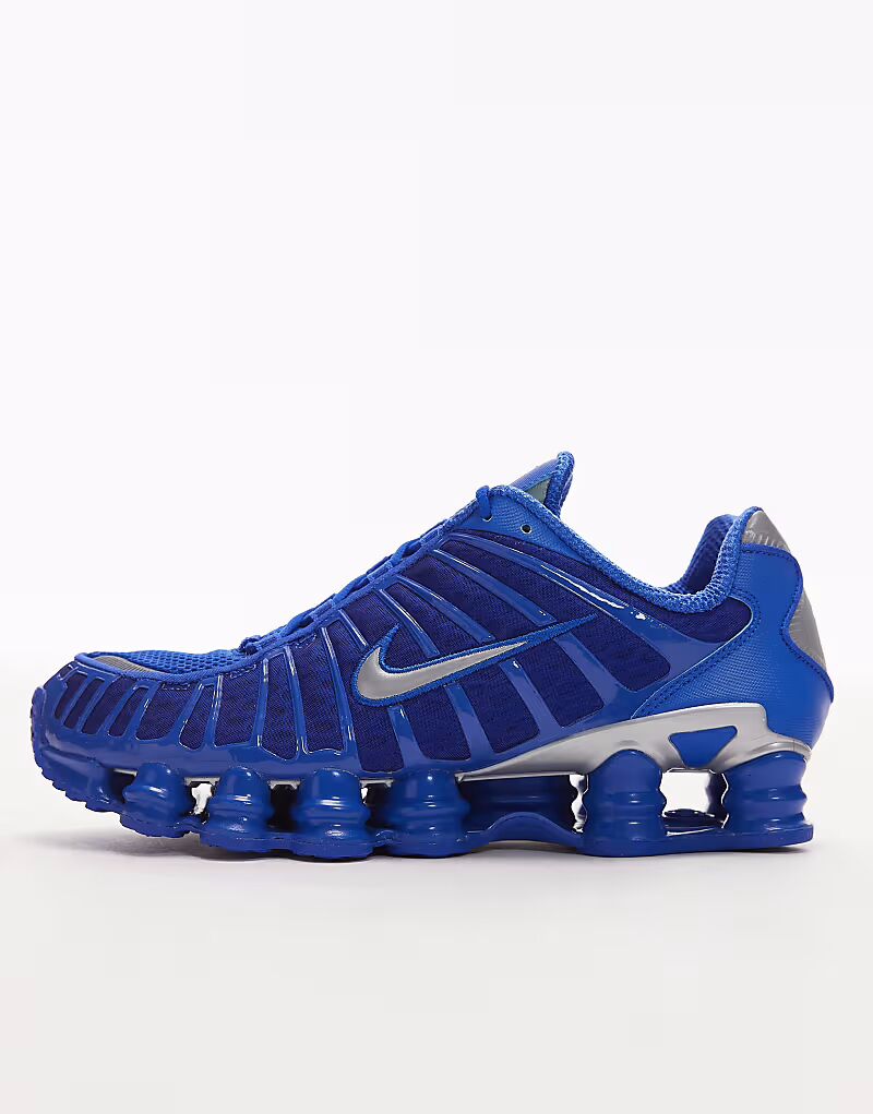Кроссовки Shox TL синего цвета Nike — фото 2