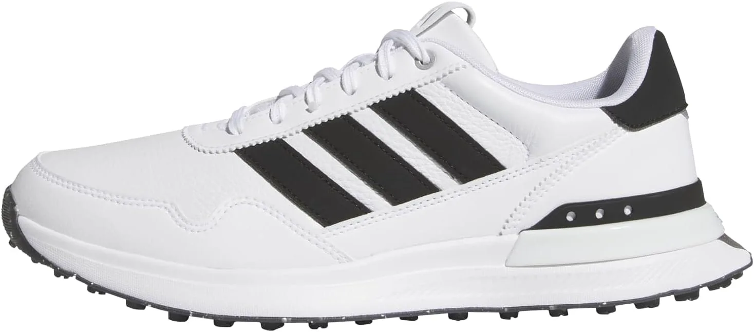 Мужские кожаные кроссовки Adidas S2g 26, белый/черный
