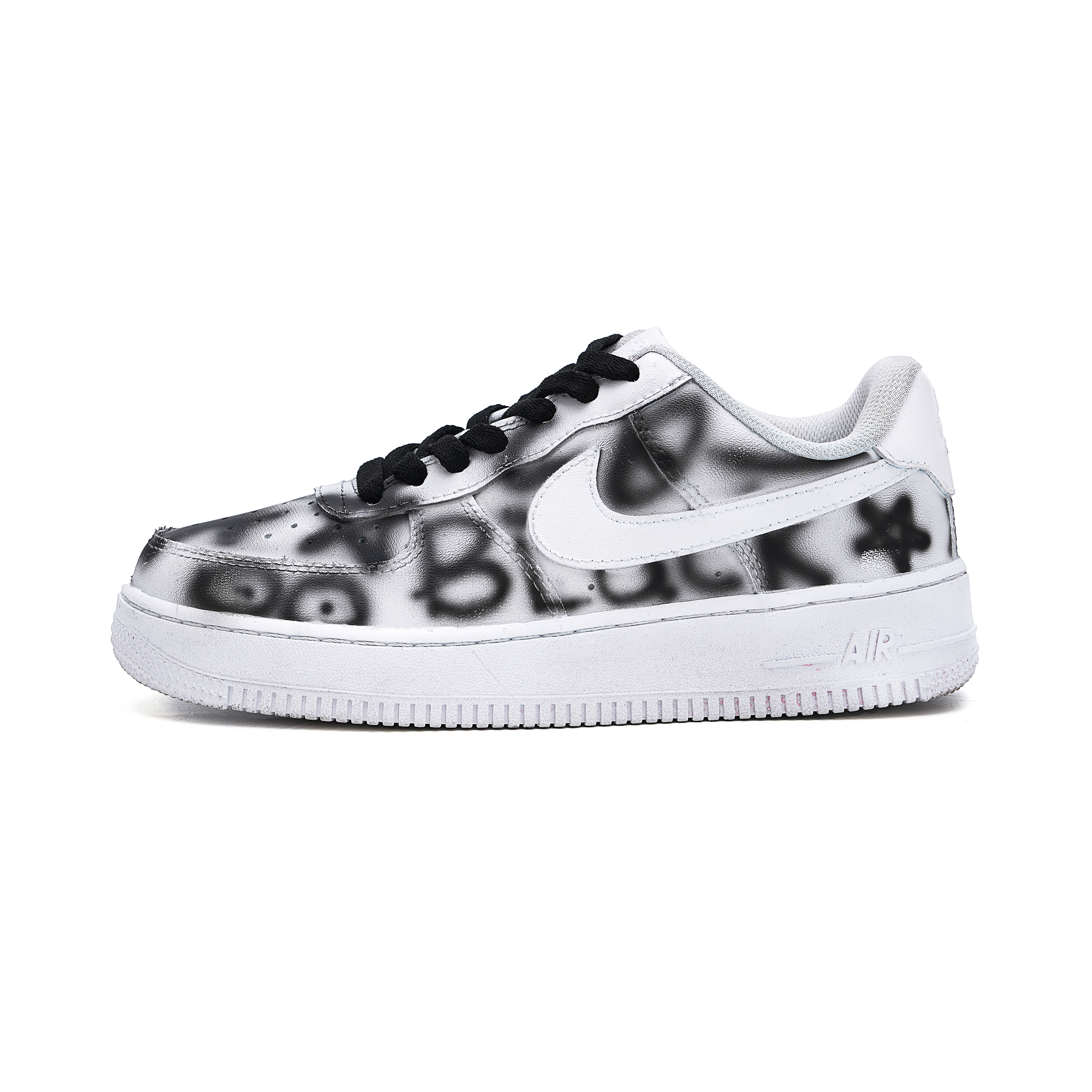 

Nike Кроссовки Air Force 1 с низким верхом, противоскользящие, износостойкие, мужские, черно-белые