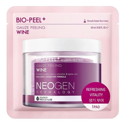 

Neogenlab Dermalogy Bio-Peel Марлевые подушечки для пилинга Вино, Dermalogy By Neogenlab