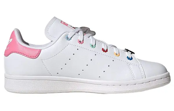 Кроссовки hello kitty x stan smith Adidas, белый — фото 2