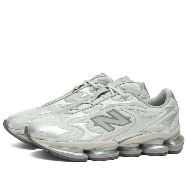 Кроссовки Abzorb 2000 New Balance, серебро metallic & серебро metallic — фото 2