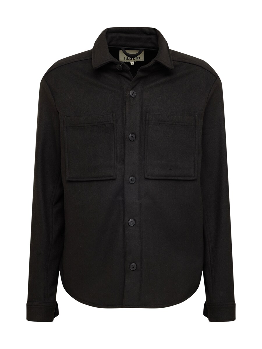 

Рубашка на пуговицах классического кроя !Solid Tam, Black