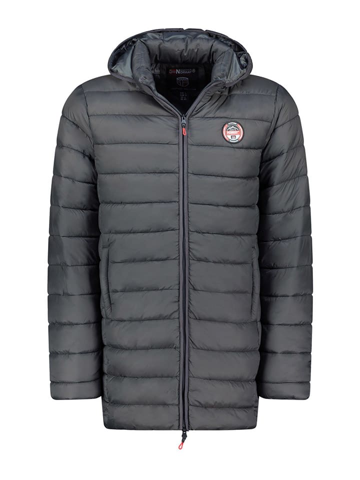 

Стеганое пальто Geographical Norway, антрацит