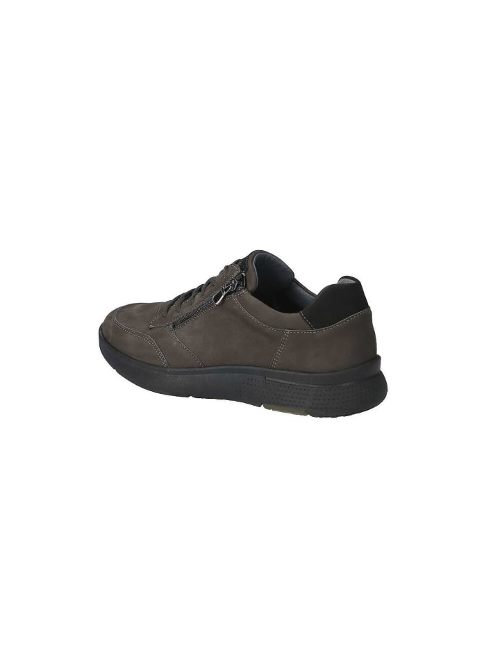 Кроссовки на шнуровке WALDLÄUFER Sneaker Heiko, цвет CARBON/SCHWARZ — фото 4
