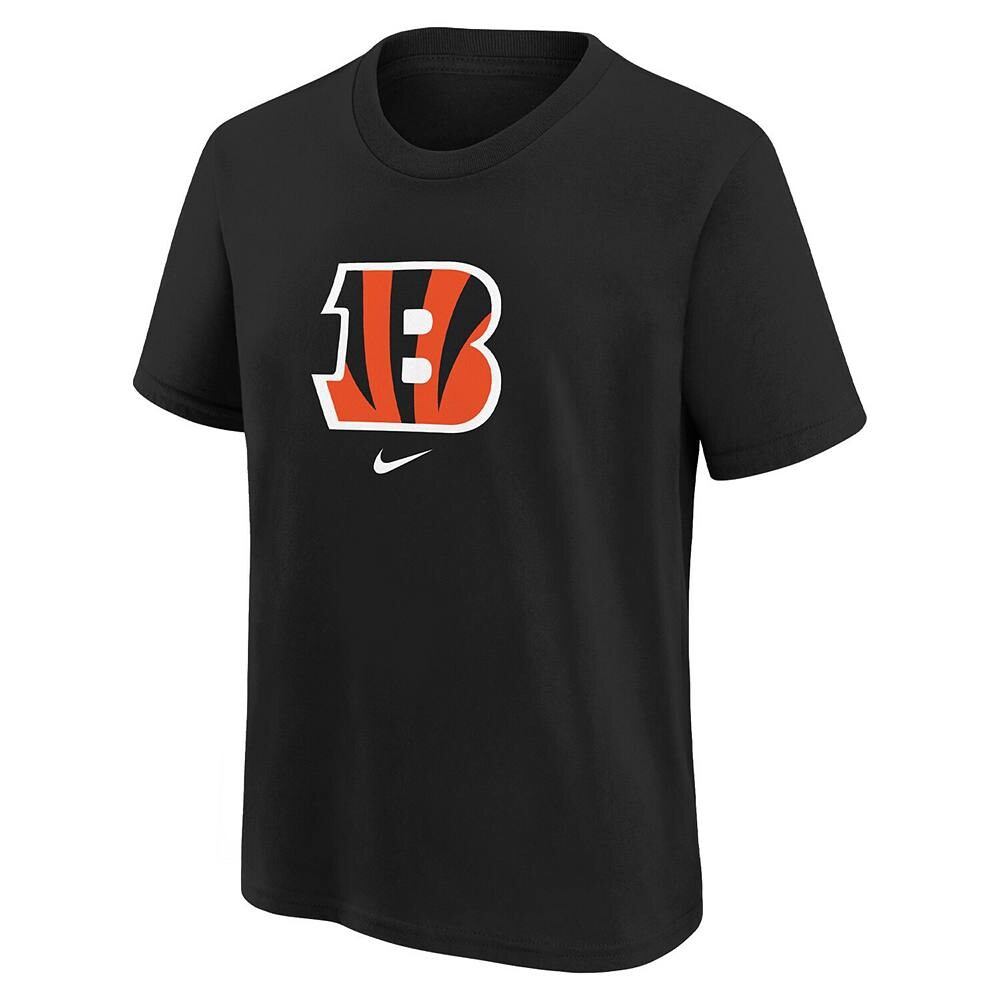 Черная футболка Nike Cincinnati Bengals Team для дошкольников с надписью, цвет Bng Black — фото 3