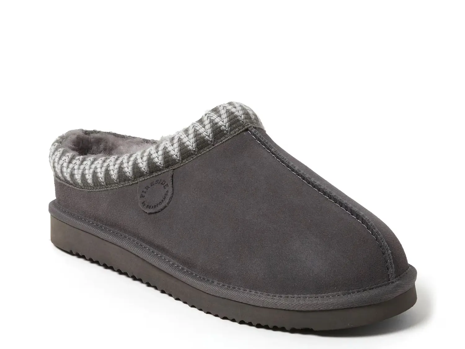 

Grafton Тапочки - мужские Fireside By Dearfoams, Grey