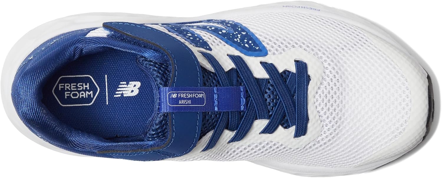 Детские кроссовки для бега New Balance Fresh Foam Arishi V4, белый/синий — фото 3