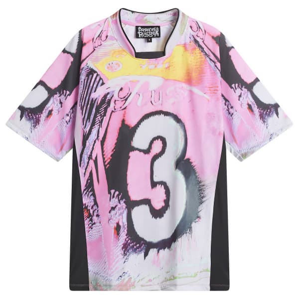 

Спортивная футболка свободного кроя с коротким рукавом Paolina Russo, розовый