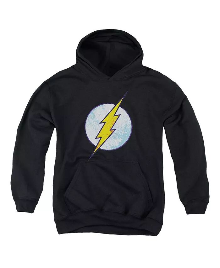 

Dc Youth DC Comics Flash Flash Neon Distress Logo Pull Over Hoodie / Толстовка с капюшоном, черный