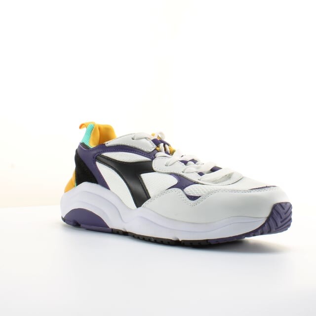 Мужские кроссовки Whiz Run бело-фиолетового цвета Diadora, бежевый — фото 2