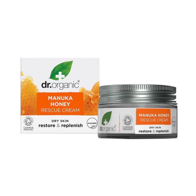 

Dr.Organic спасательный крем для лица с медом манука Dr. Organic, 50 мл