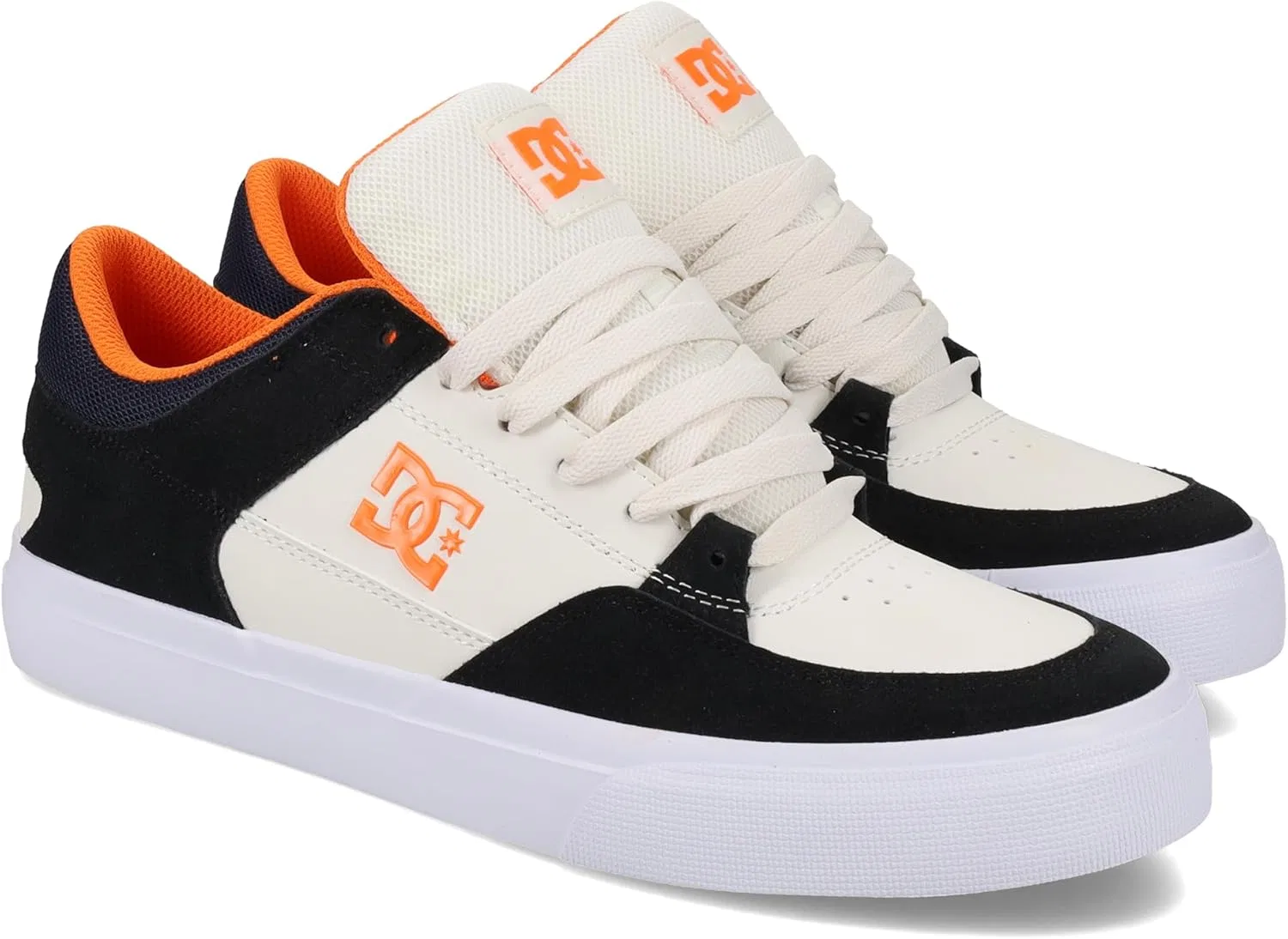 Кроссовки для скейтбординга DC Onyx, Black/White/Orange/Blue