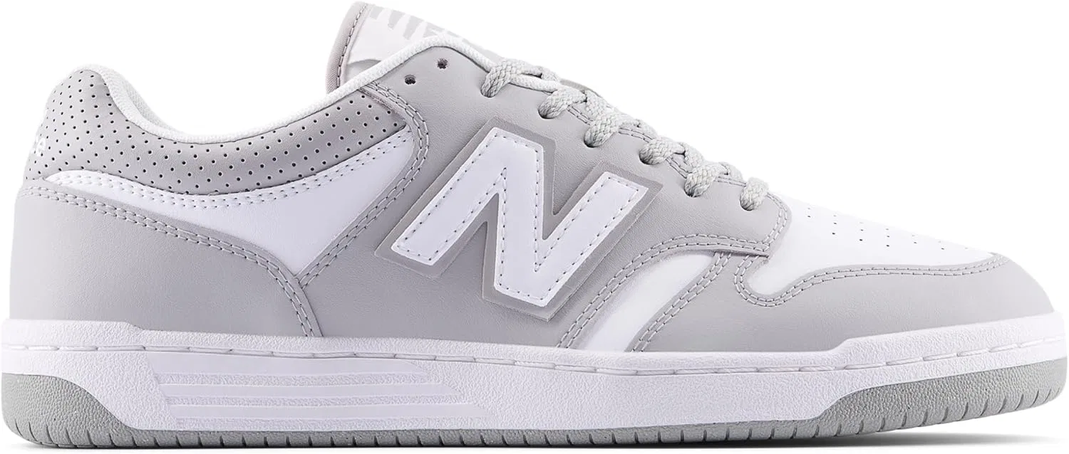 Кроссовки New Balance 480 V1, серый/белый — фото 2