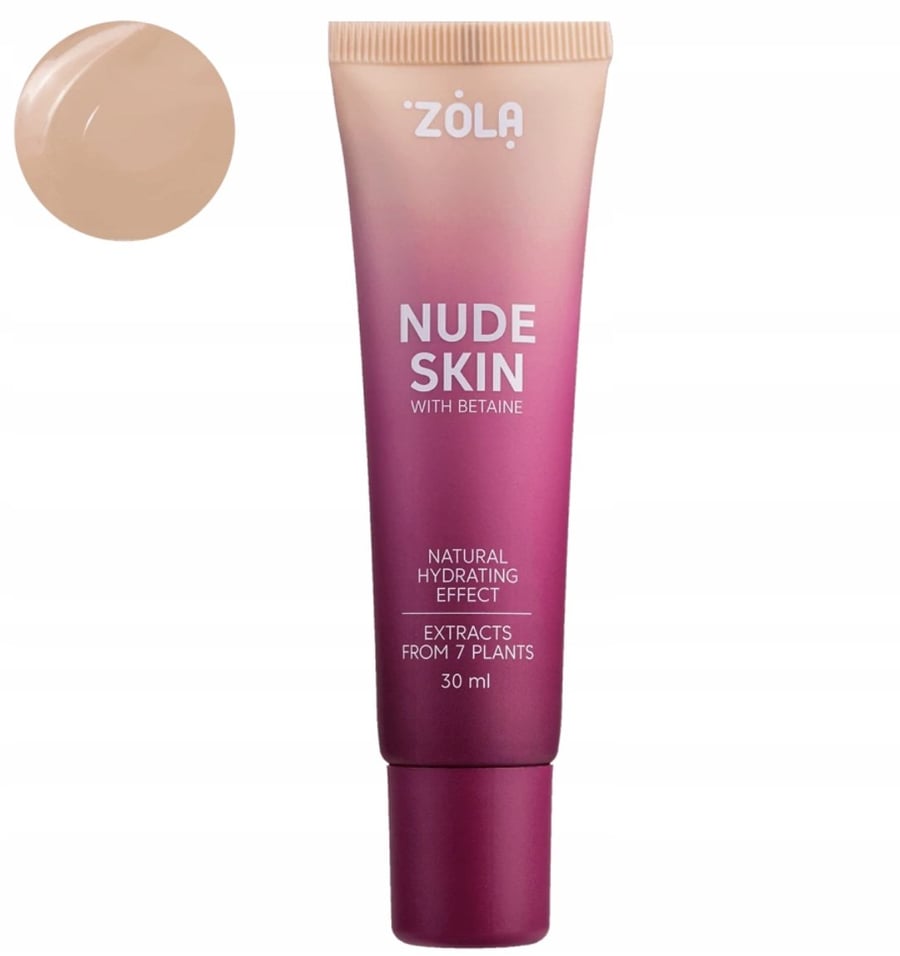 

Zola Nude, тональная основа для кожи 03 Tan Glow & White, 30 мл Project Lashes