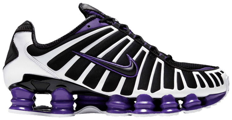 

Кроссовки Nike Shox TL 'Black Court Purple' 2024, черный