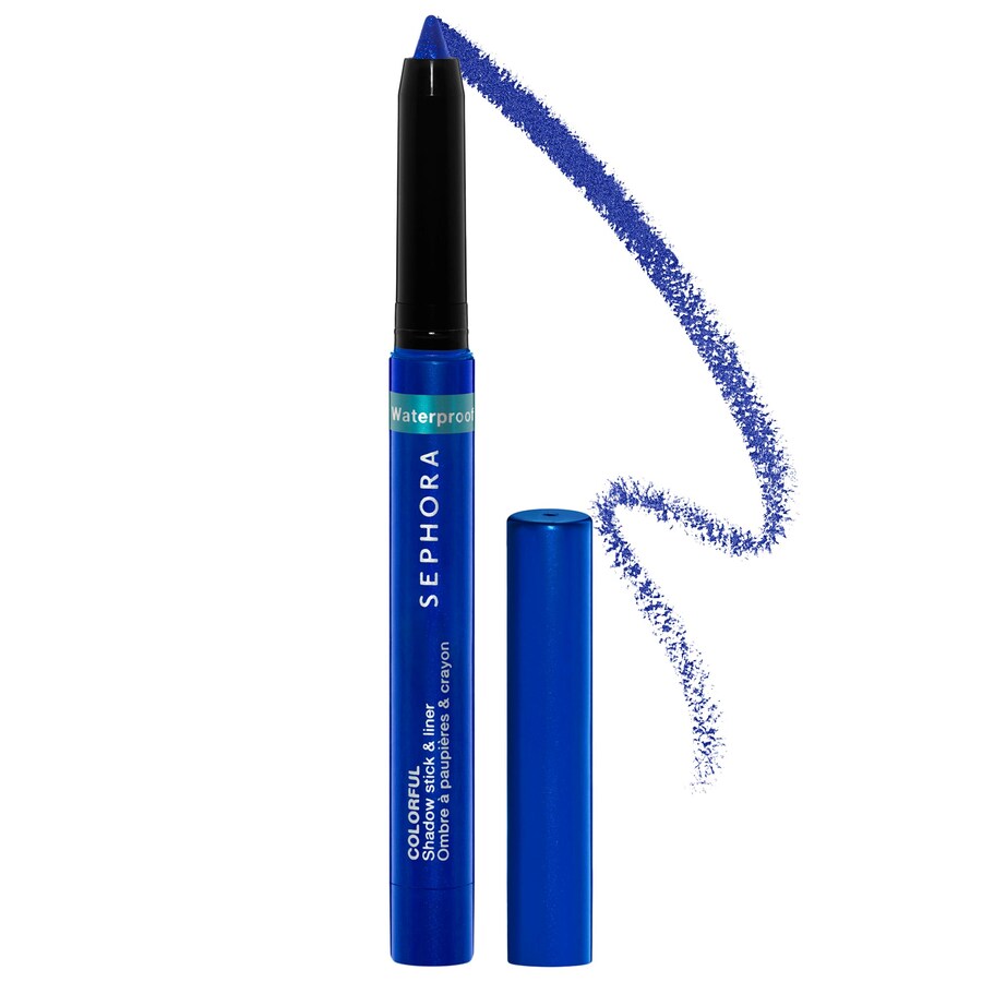 

Водостойкие тени и подводка для глаз Sephora Colorful в мультистике SEPHORA COLLECTION, .33 oz, 22 Cobalt Shimmer