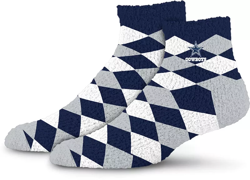 

Уютные носки Dallas Cowboys Diamond для взрослых для босых ног For Bare Feet