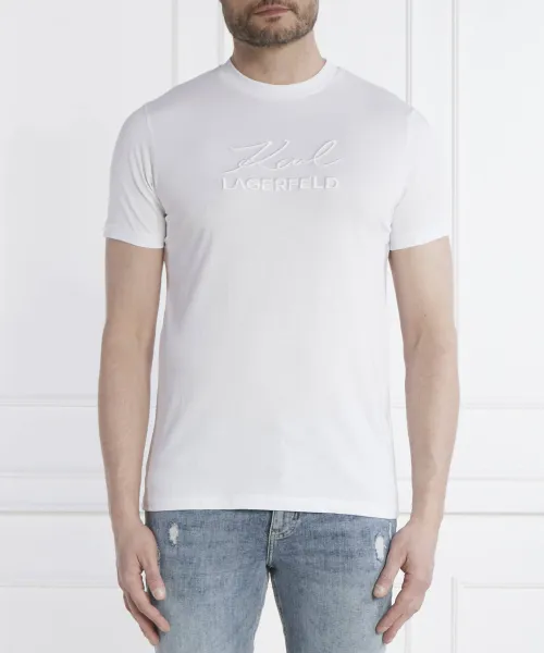 

Футболка Regular fit Karl Lagerfeld, белый