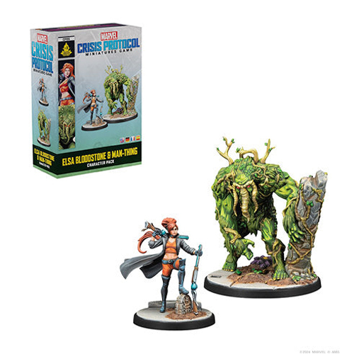 

Фигурка Marvel Crisis Protocol: Elsa Bloodstone & Man-Thing