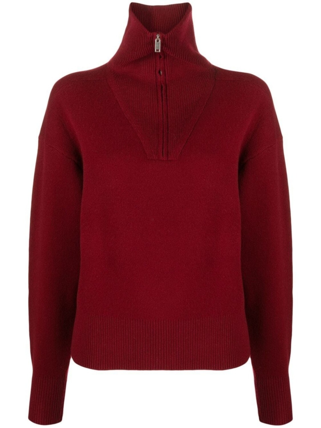 

Marant Étoile джемпер с молнией, красный