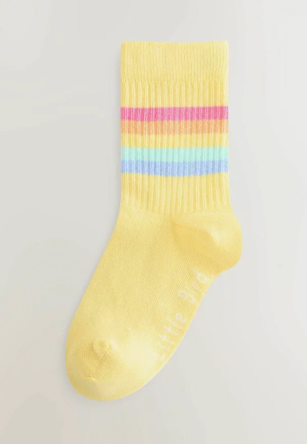 Полосатые носки-трубки, упаковка из 6 штук Little Bird, Pastel Rainbow — фото 2