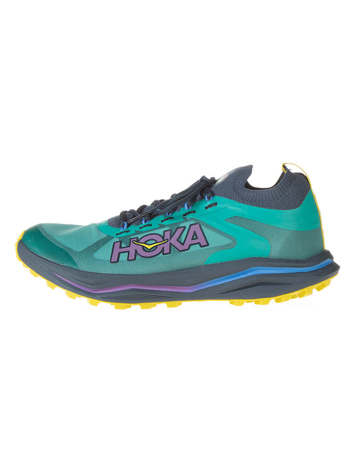 Беговые кроссовки Zinal 2 HOKA ONE ONE, цвет türkis/gelb