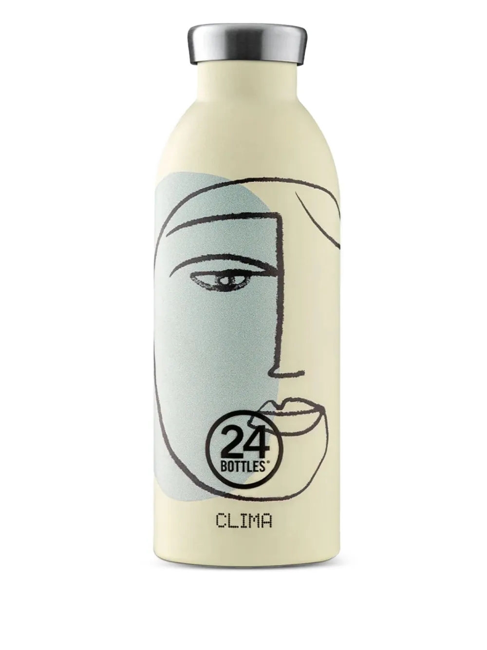 

Дорожная бутылка face graphic (500 л) 24Bottles, нейтральный