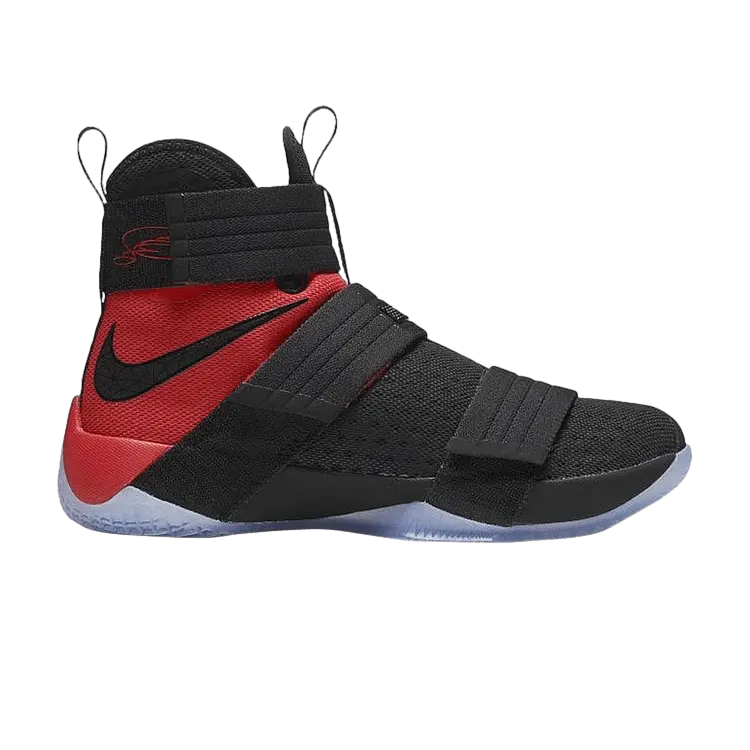 

Кроссовки Nike LeBron Soldier 10 SFG 'Bred', черный