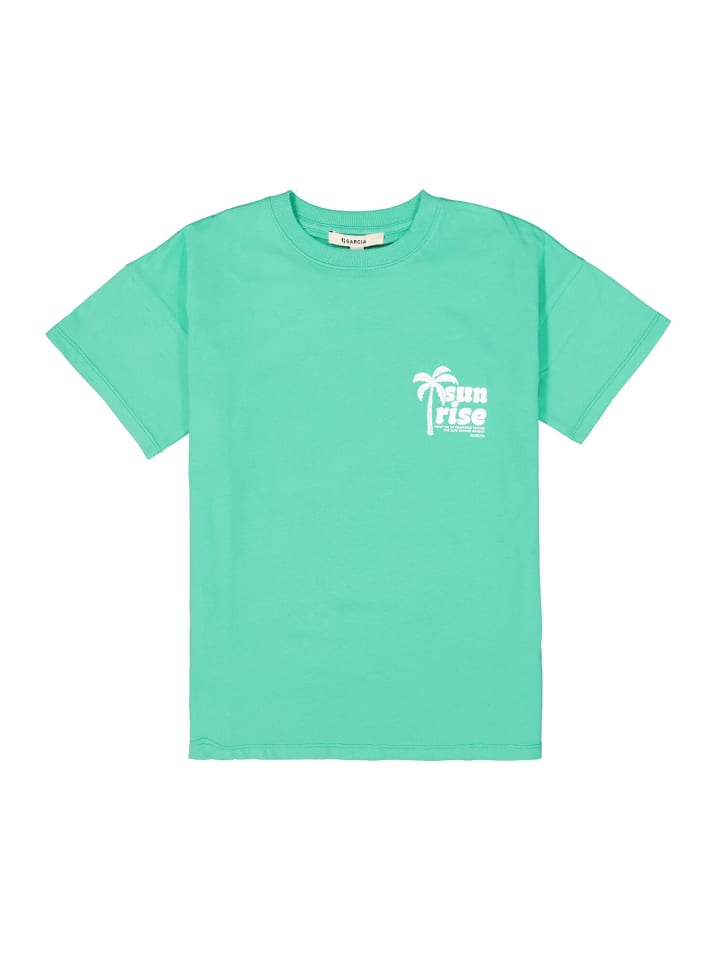 

Футболка Garcia, цвет soft emerald