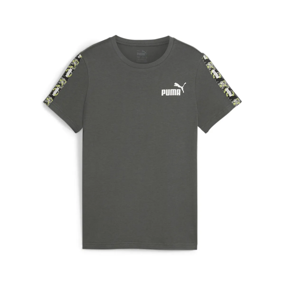 

Футболка PUMA "ESS TAPE CAMO TEE B", серый